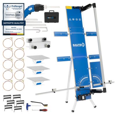 BAUTEC Styroporschneider Gazelle Modell 6 + Styrocutter 250 W im Koffer » Profi-Set