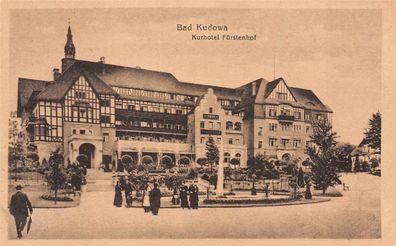 Bad Kudowa (Kudowa-Zdrój) Kurhotel Fürstenhof AK