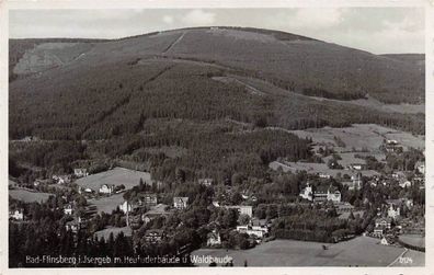 Bad Flinsberg Isegebirge / Swieradów-Zdrój TotalansichtFoto Postkarte 1939