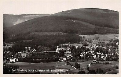 Bad Flinsberg Blick n. Kaiserstuhl u. Heufuder Postkarte AK