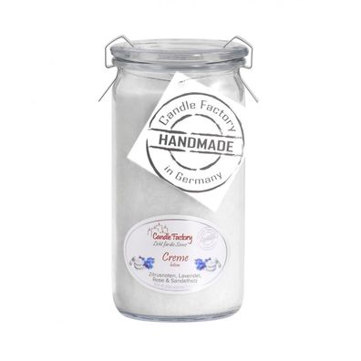 Candle Factory Mini Jumbo Creme Duftkerze Dekokerze 307118