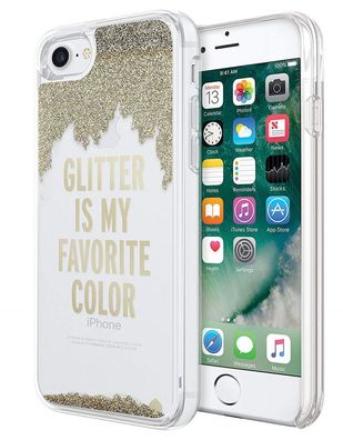 Kate Spade NY Liquid Glitter Cover HardCase Hülle für Apple iPhone 7 8 SE 2020