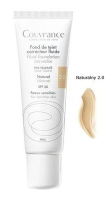 Avene Couvrance Fluid natürlich 02 SPF 20, 30 ml