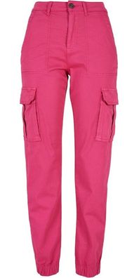 Urban Classics Damen Hose Ladies Cotton Twill Utility Pants