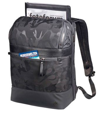 Hama NotebookRucksack Camo Select 15" 15,4" 15,6" Tasche für Laptop MacBook