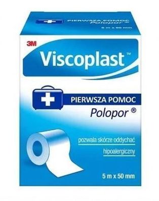 Viscoplast, Polopor 5 m x 50 mm, 1 sztuka - D?ugi termin wa?no?ci!