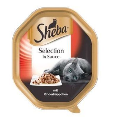 Sheba Rindfleisch Delikatesse für Katzen, 85g