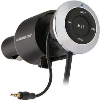 Monster iCar AUX Adapter Transmitter zu AutoRadio für Apple iPhone iPod iPad