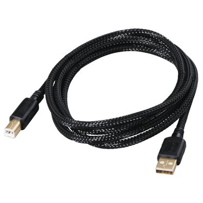 Hama USB2.0 Kabel 1,5m Vergoldet 480Mbit/s USBA für PC Notebook Drucker