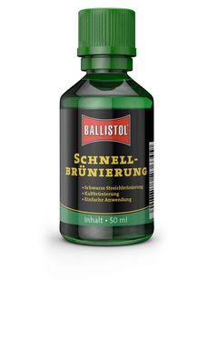 Ballistol ® 23630 Schnellbrünierung, Waffenpflege, 50 ml Flasche