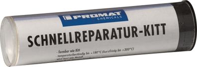 Schnellreparaturkitt grau-schwarz 56g Stick PROMAT Chemicals