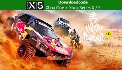 NEU für XBOX One Series X S Spiel Road Dakar 18 Game Key Download Code Email