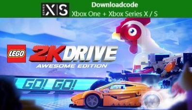 NEU für XBOX One Series X S Spiel LEGO 2K Drive Awesome Edition Game Key Download