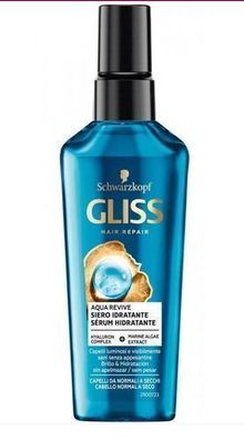 Schwarzkopf Gliss Kur Aqua Revive Serum, 75ml