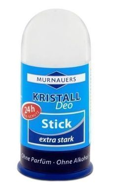 Murnauers Kristall Deodorant 62,5ml - Zuverlässiger Schutz