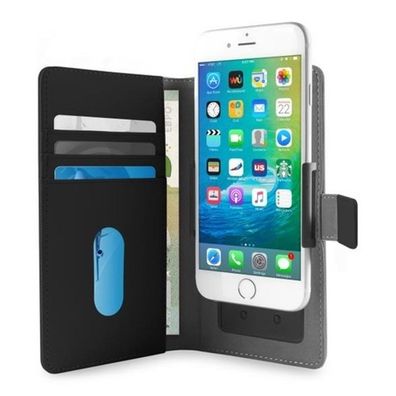 Puro Universal Slim Wallet Booklet FlipCase SchutzHülle Cover 360°Cases L