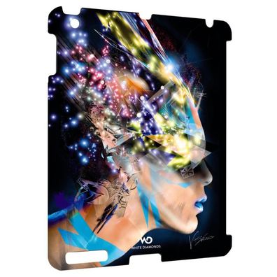 White Diamonds Cover mit Swarovski Steine Hülle Case Tasche für Apple iPad 4 3 2