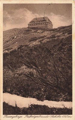 Riesengebirge Reifträgerbaude (Seehöhe 1365m) Postkarte AK 1925