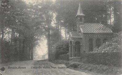 Renaix-Ronse Chapelle Saint-Jean Cambier Feldpostkarte AK 1916