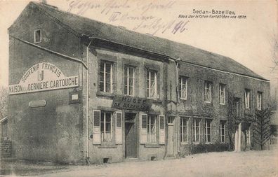 Museum in Sedan-Bazeilles Frankreich Postkarte AK 1916