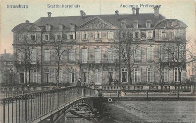 Strassburg Statthalterpalais Postkarte AK