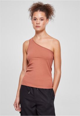 Urban Classics Damen Ladies Asymmetric Top