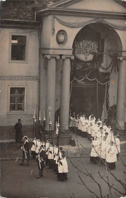 Kattowitz Gotesdienst Orig. Foto Aufnahme 1919