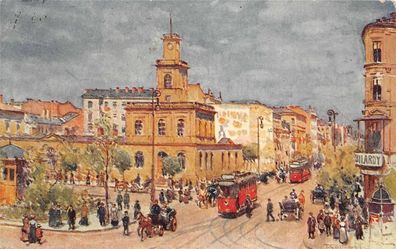 Warszawa (Warschau) Salon Kulikowskiego Prawa zastrzezone AK 1918