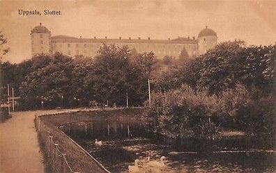 Uppsala Slottet Postkarte AK