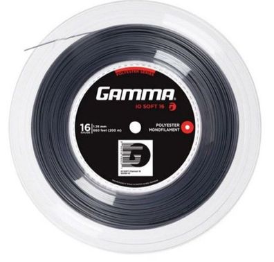 Gamma IQ Soft 200 m Tennissaite (Haltbarkeit und Ballkontrolle)