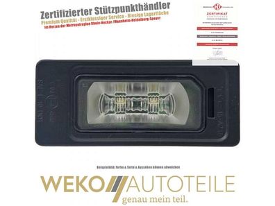 Kennzeichenleuchte links rechts Diederichs 1028194 für AUDI