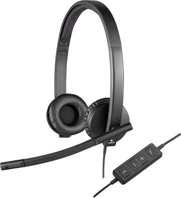 Optimales Headset H570e für Videokonferenzen mit Rauschunterdrückung und USB-Ansch