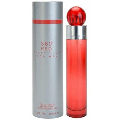 Perry Ellis 360 Red for Men Eau de Toilette 100ml Spray