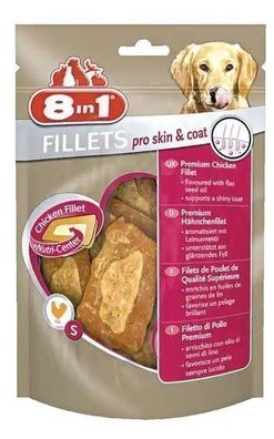 8in1 Hähnchenfilets, 80g für glückliche Hunde