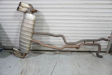 Auspuff Abgasanlage Original Porsche Cayenne 4.5 Turbo 9PA 955