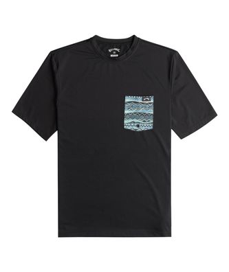 Billabong UV Shirt Lycra Team Pocket black - Größe: S