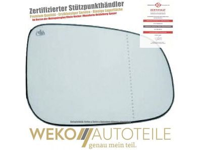 Spiegelglas, Außenspiegel links Diederichs 7661227 für VOLVO