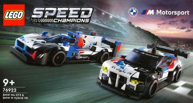 LEGO® Speed Champions 76922 BMW M4 GT3 & BMW M Hybrid V8 Rennwagen