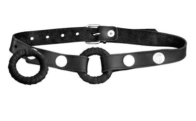 Bondage Leder Latex O Ring Mundknebel