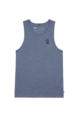 Picture Tank Shirt Adak dark blue melange - Größe: S