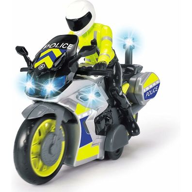 Dickie Polizei Motor mit Offizier