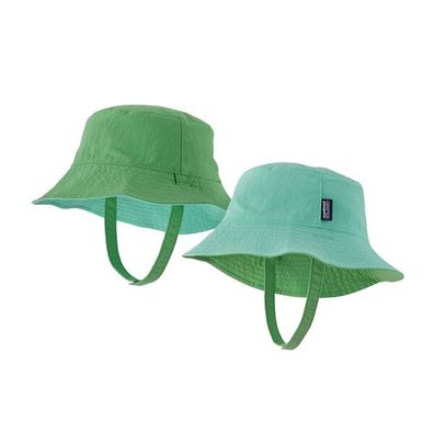 Patagonia Kids Sonnenhut Sun early teal - Größe in Jahren: 12M