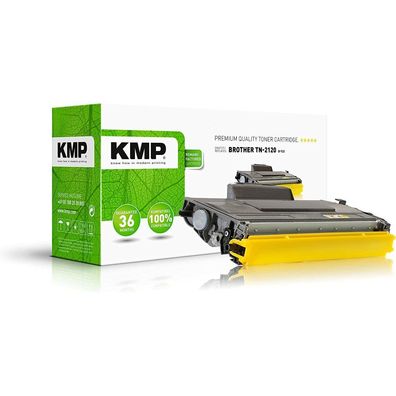 KMP B-T22 schwarz Toner ersetzt brother TN-2120 XL