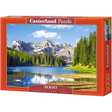 Castorland Puzzle Misurinasee (Lago di Misurina) 3000 Teile