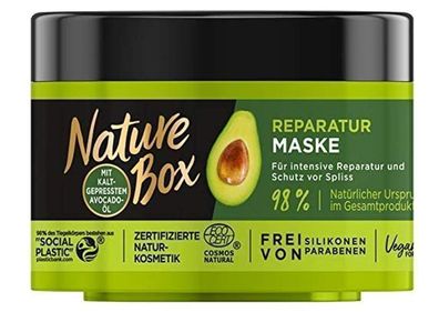 Avocado ßl Gesichtsmaske 200ml â?? Kaltgepresst und Regenerierend