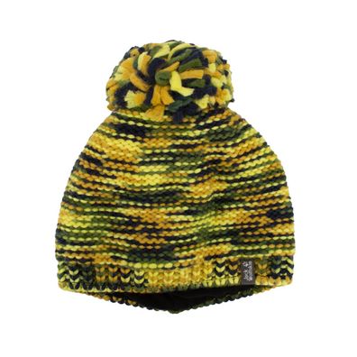 Jack Wolfskin Kaleidoscope Knit Cap Kinder Mütze Strickmütze Winter 1904731-4130