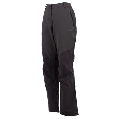 Jack Wolfskin Drake Flex Pants Damen Hose Wandern Trekking Grau 1504591-6352