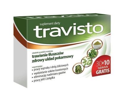 Travisto Magen-Darm Supplement - 40 Tabletten