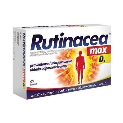 Rutinacea Max D3, 60 Tabletten - Starke Immunität!