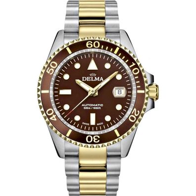 DELMA - Armbanduhr - Herren - Chrono - Commodore Automatik - 52701.690.6.101